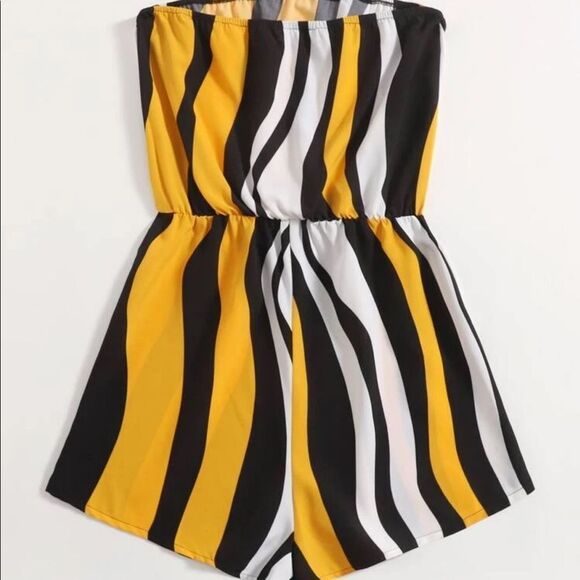 Stripped Romper - Picture 5 of 5